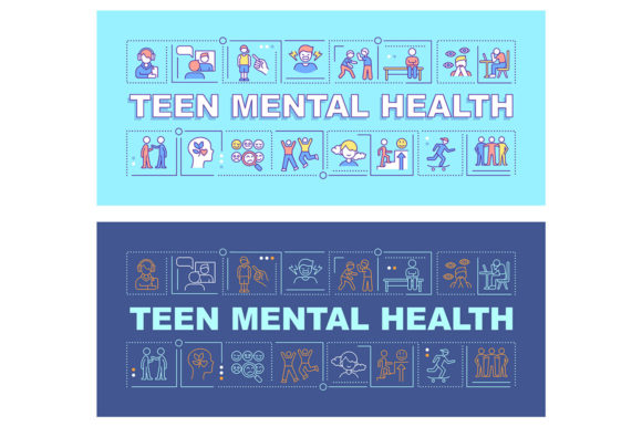 Adolescent Mental Health and Wellbeing Graphics