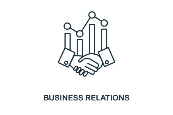 Business Relations Icon Review