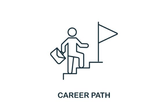 Career Path Icon: Graphics and Icons for Digital Sellers