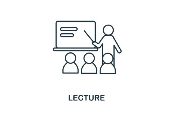 Lecture Icon: Graphics and Icons for Editorial Design