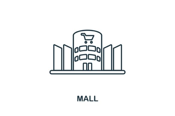 Mall Icon Graphics and Icons