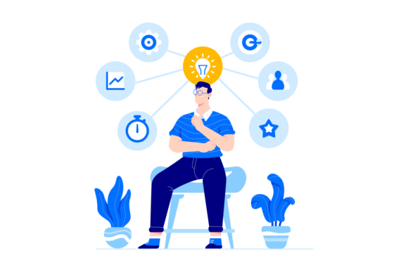 Mind Map Vector Illustration Graphics