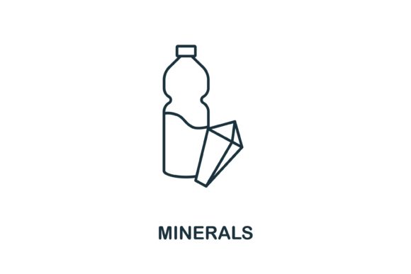 Minerals Icon: Graphics and Icons for Branding