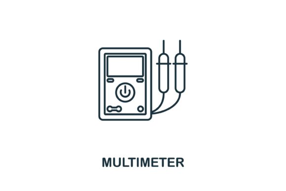 Multimeter Icon Graphics and Icons