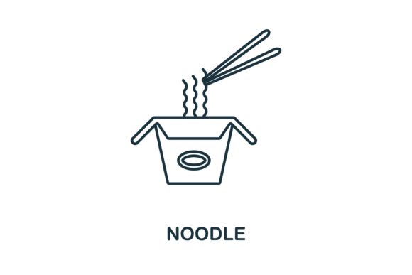 Noodle Icon Graphics and Icons