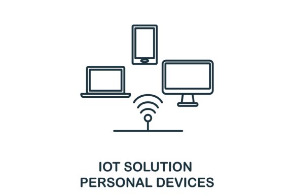 Personal Devices Icon: Graphics and Icons for Digital Sellers