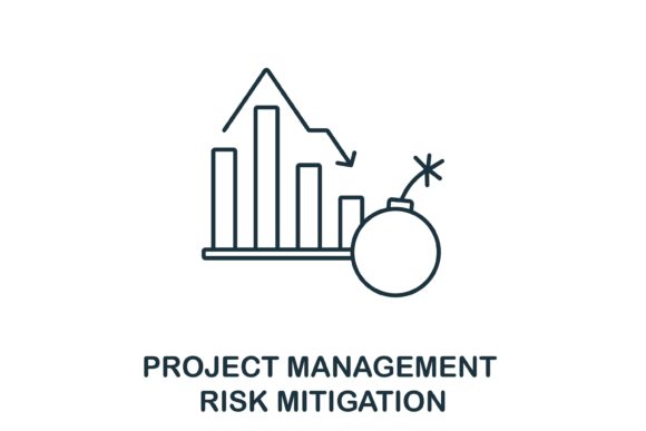Risk Mitigation Icon: Graphics and Icons for Branding