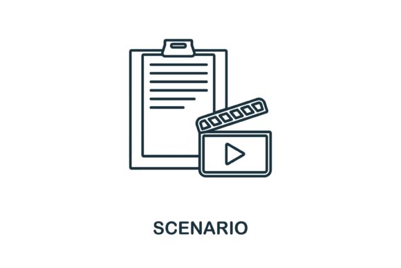 Scenario Icon: Graphics and Icons for Modern Design