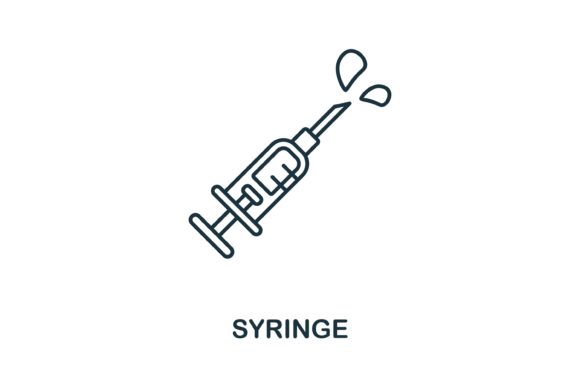 Syringe Icon: Graphics and Icons for Branding