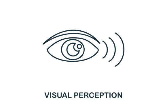 Visual Perception Icon: Graphics and Icons for Editorial Design